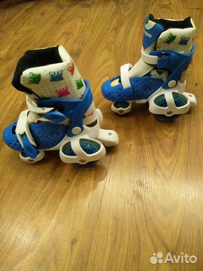 Роликовые коньки детские раздвижные