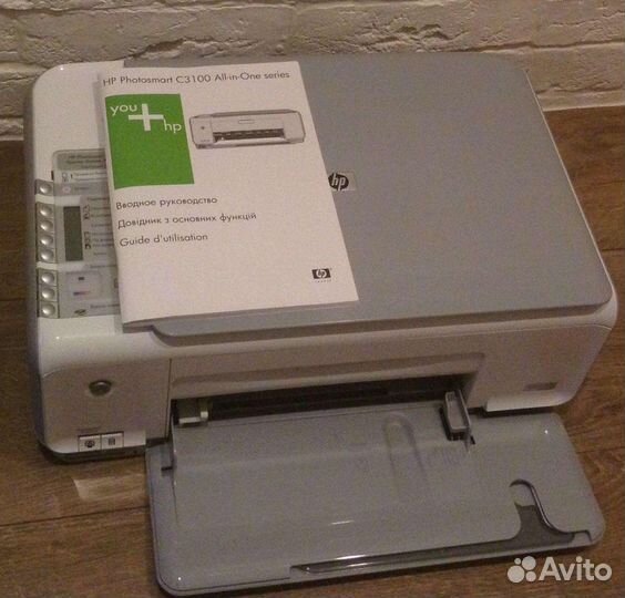 Принтер-сканер струйный hp