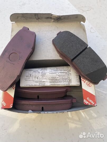 Тормозные колодки toyota land cruiser 200. Задние