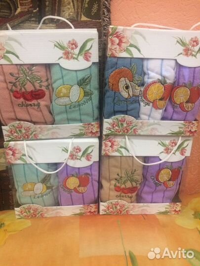 Полотенца,подарочные наборы