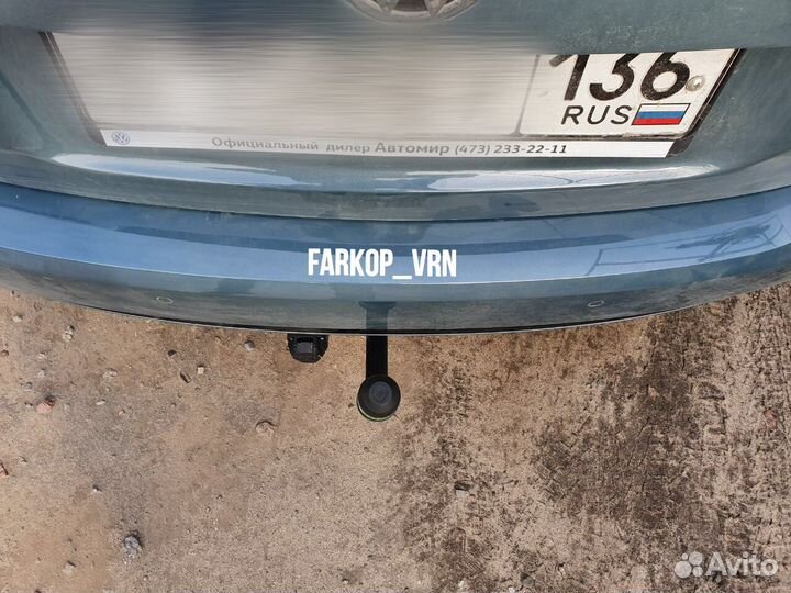 Фаркоп Лидер плюс V125-A на Volkswagen Polo