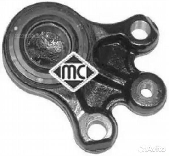 Metalcaucho 05045 Опора шаровая зад лев