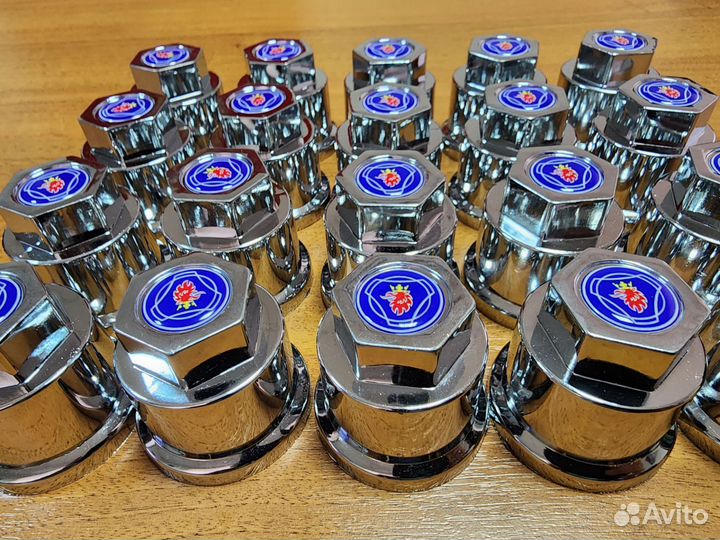 Scania К-кт 20шт Колпаки 22.5 Авто на 32 мм