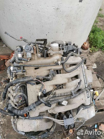 Двигатель мазда MPV 2.5 v6