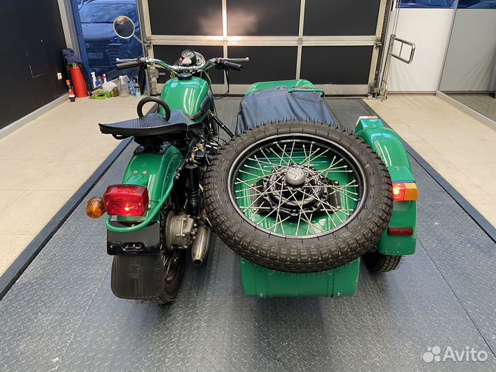 Мотоцикл урал М6736 зелёный 1984г. пробег 283 км