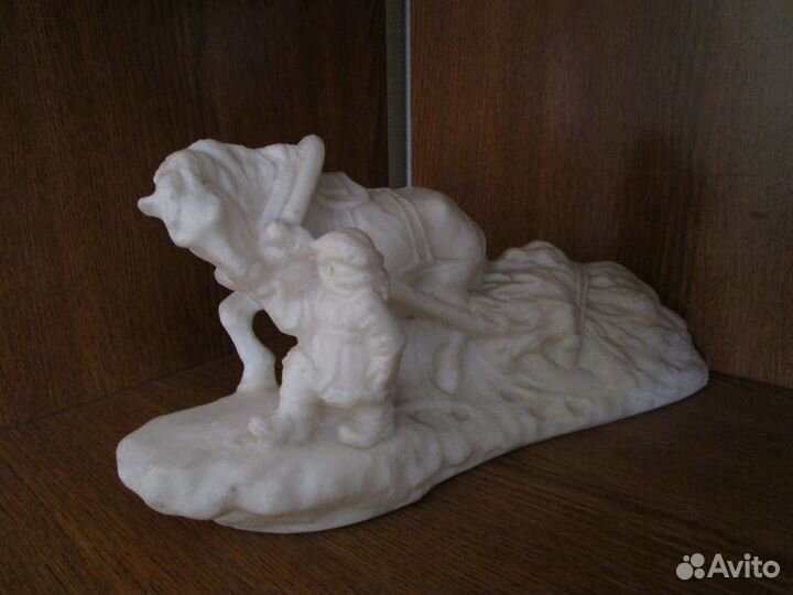 Статуэтка СССР пластик Мужичек с ноготок Моряки