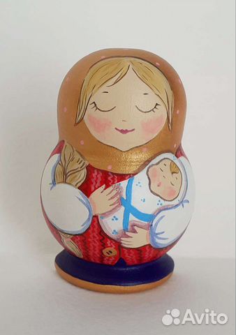 Матрёшка магнитик