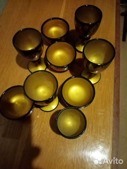 Расписная деревянная посуда