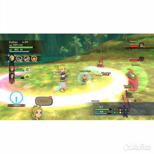 Ni no Kuni Wrath of the White Witch, б/у, английск