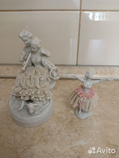 Статуэтки фарфор Германии в рестоврацию