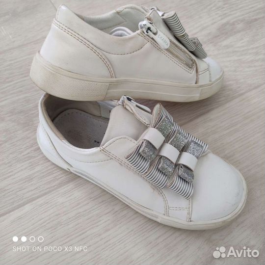 Кеды для девочки 29 размер Сказка