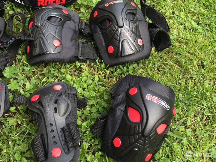 Защита для роликов со шлемом детские