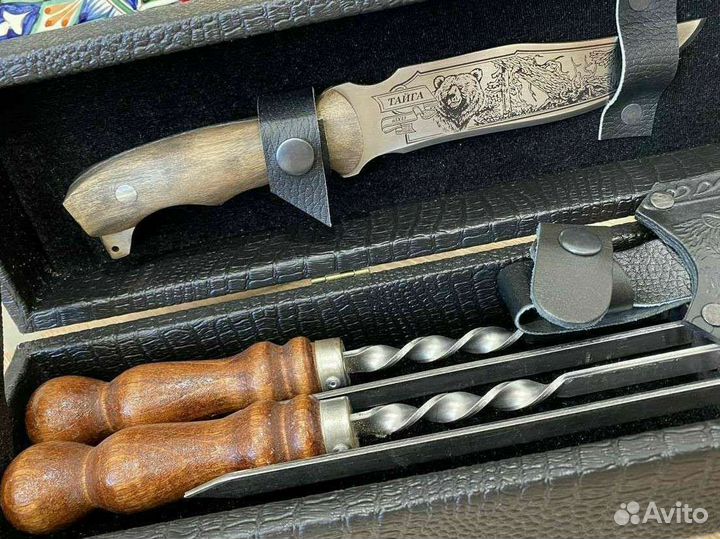 Подарочный шашлычный набор для мужчины