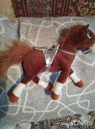 Мягкая игрушка лошадка
