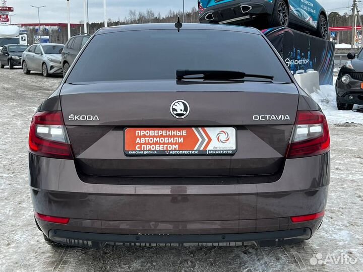 Skoda Octavia 1.6 AT, 2018, 150 400 км