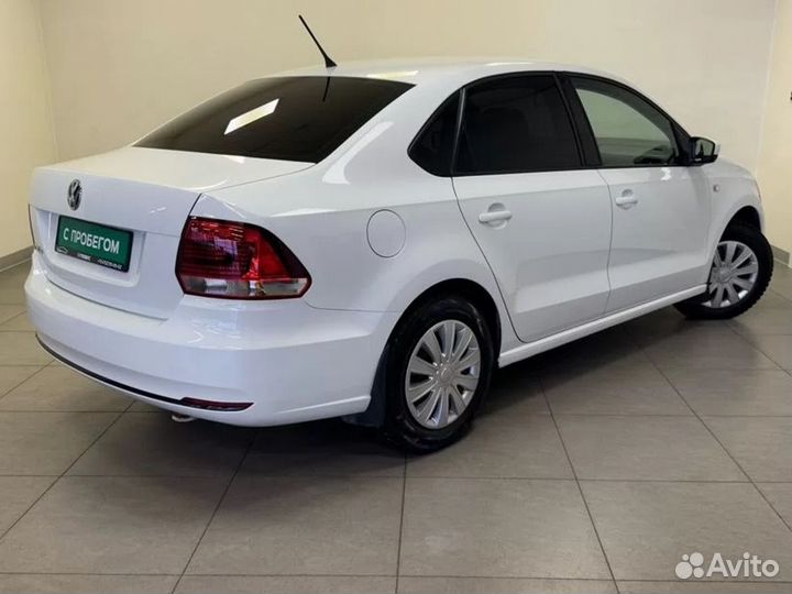 Volkswagen Polo 1.6 МТ, 2016, 165 338 км