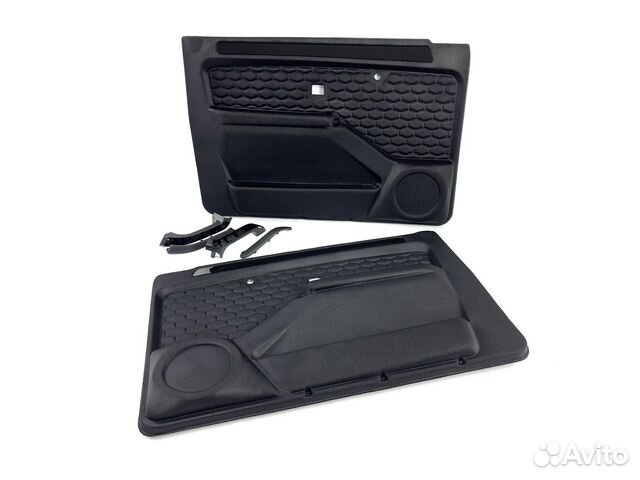 Обшивки в салон соты на двери 21214 niva urban1