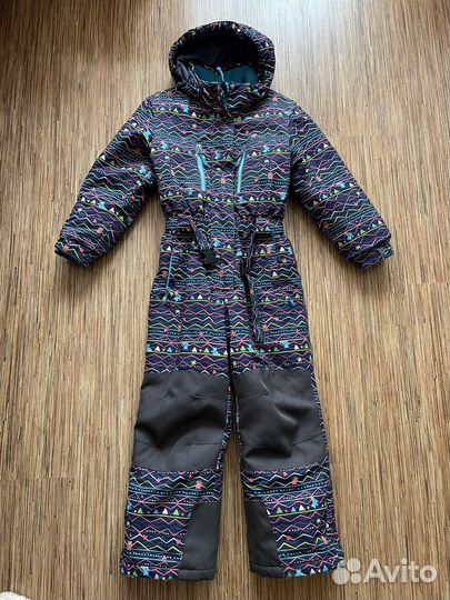 Зимний комбинезон для девочки 122
