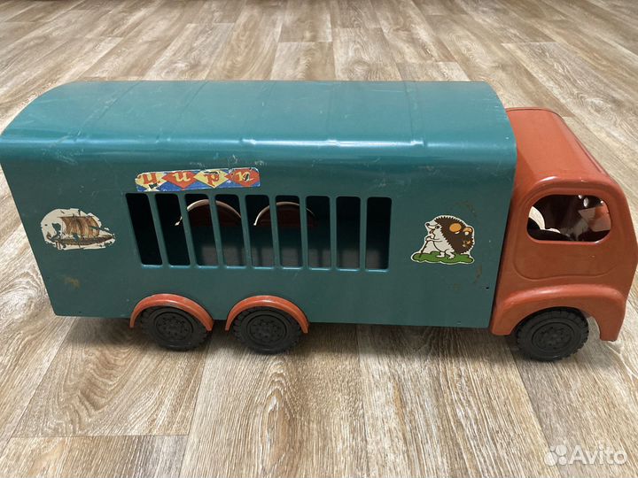Советская машинка грузовик Фургон Цирк