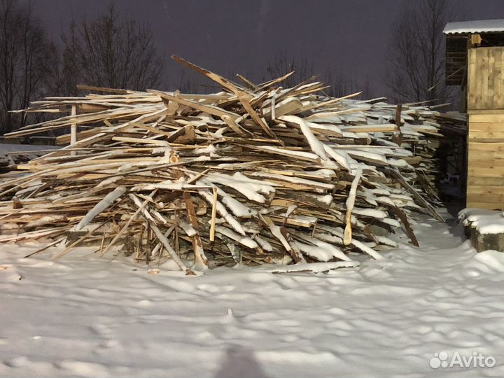 Отлет горбыль на дрова