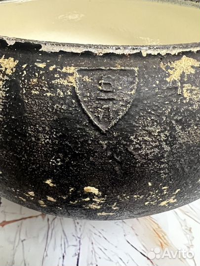 Чугунный горшoчек СССР - 6 л