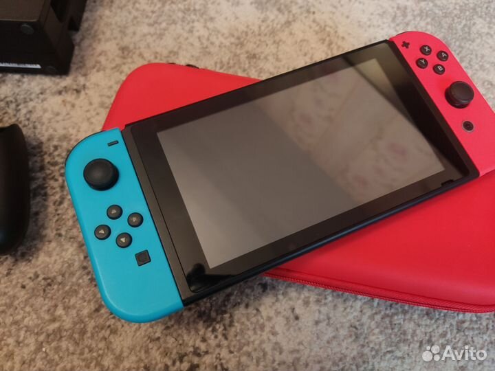 Прошитая Nintendo Switch V2 160Gb+куча игр