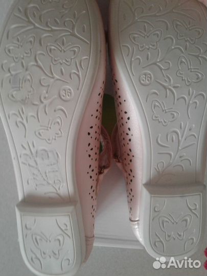 Туфли для девочки 36р