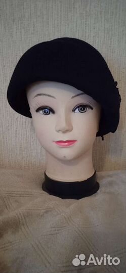 Шляпка женская, фетр разм 57