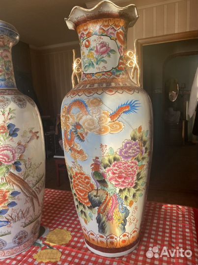 Напольная ваза фарфор