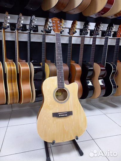 Акустическая Новая Натуральная гитара 41’ глянец