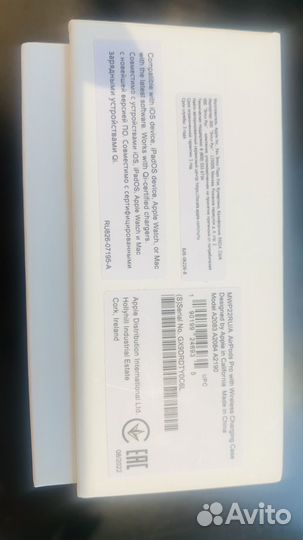 Беспроводные наушники apple airpods pro