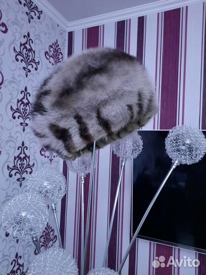 Шапка норковая берет