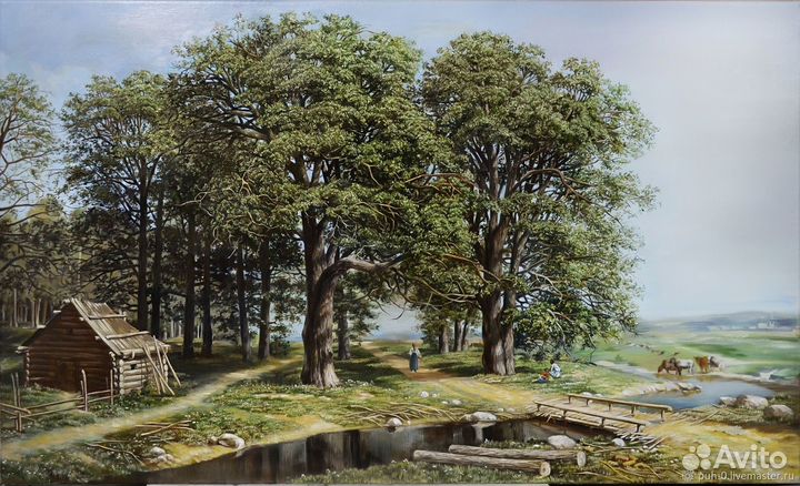 Копия картины М.К.Клодта 