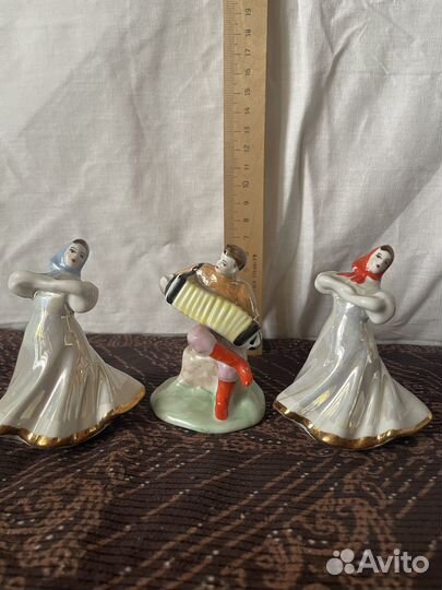 Фарфоровые статуэтки СССР лфз дулево