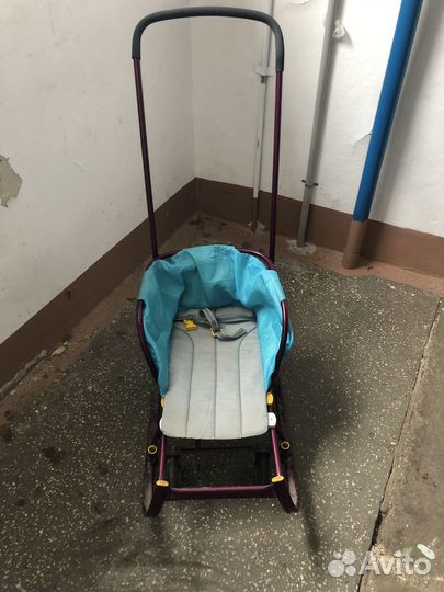 Коляска санки