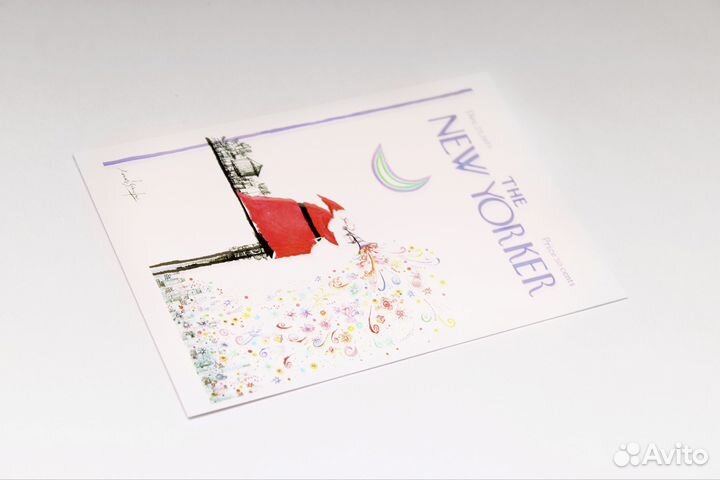 Открытки винтаж журнал New Yorker