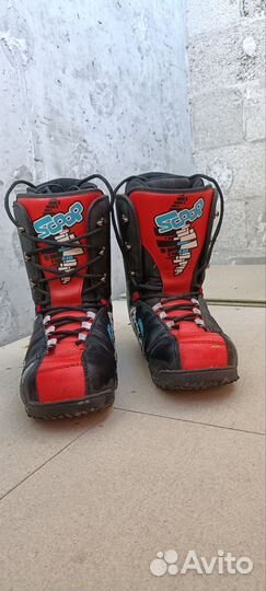 Ботинки для сноуборда black fire scoop мужские