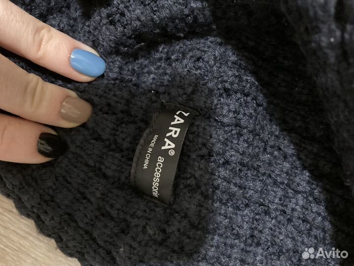 Шапка и снуд детский