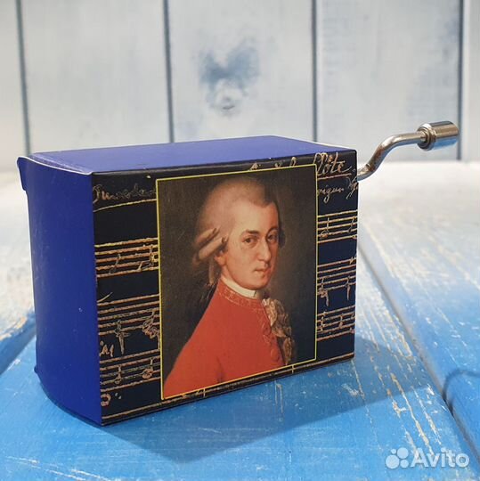 Шарманка / шкатулка музыкальная Fridolin, Германия