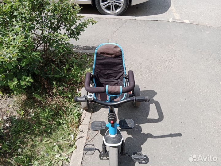 Детский трехколесный велосипед бу