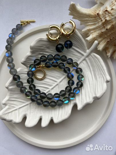Набор украшений,чокер,браслет,серьги