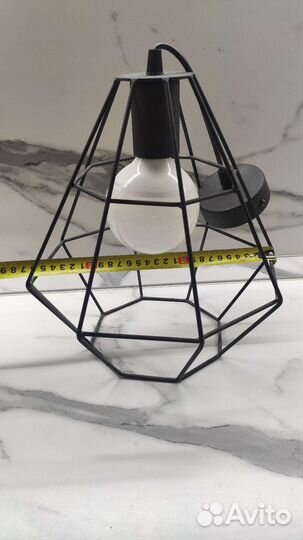 Светильник потолочный подвесной бу