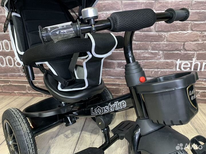 Трехколесный велосипед lexus trike 960-N1210P-B