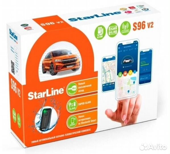 StarLine S96 ECO v2 BT GSM 2CAN+4LIN