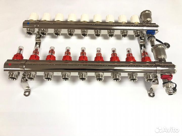 Коллекторная группа с расходомерами 1