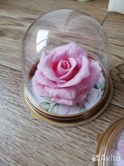 Бутон из мыла в куполе