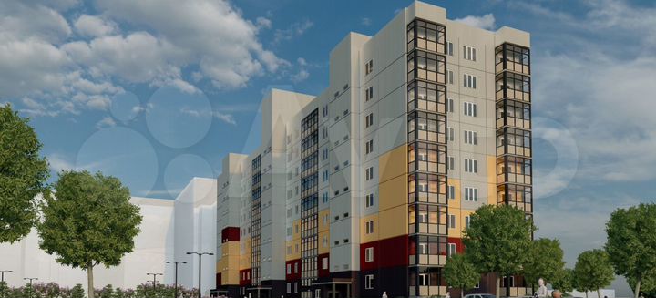 1-к. квартира, 36,6 м², 2/9 эт.