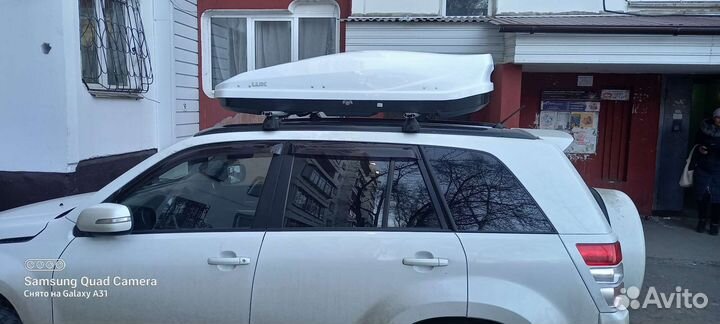 Автобокс на крышу lux