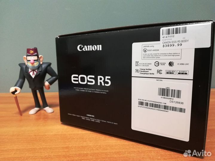 Фотоаппарат Canon EOS R5 Mirrorless /Рус меню