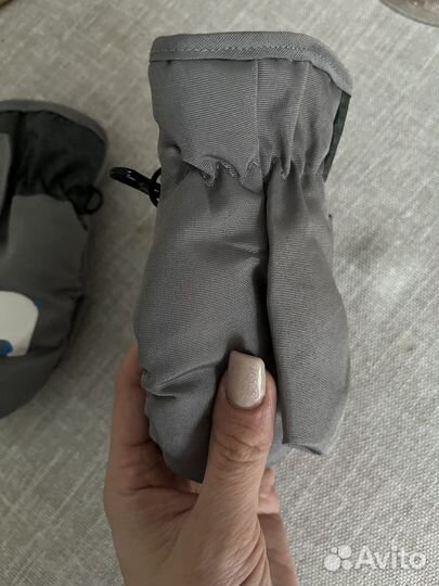 Варежки краги на 2 года